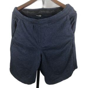 Eddie Bauer Men’s Lounge Short with Drawstring/Zipper Pockets/Waistband, 1 Pair
